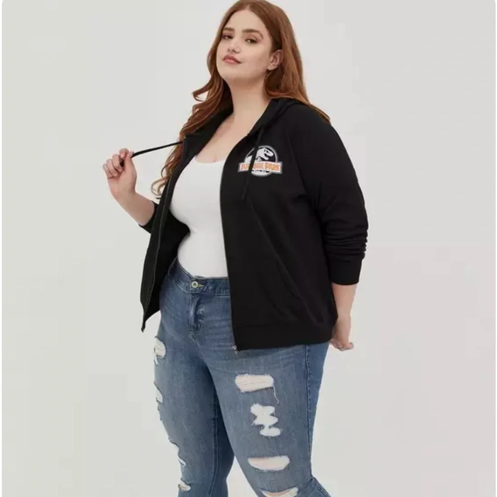🦖 6XL Torrid Black Jurassic Park Hoodie 🦖 - Picture 2 of 6